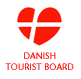 Danmark's officielle logo fra Dansk Turistråd. Visit Denmark