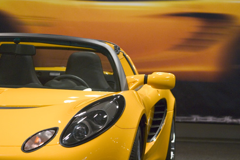 Lotus Elise 111S sports car.